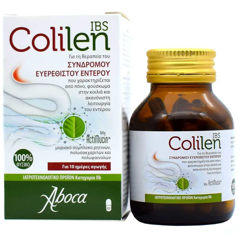Aboca Colilen IBS Αγωγή για τη Θεραπεία του Συνδρόμου του Ευερέθιστου Εντέρου 60caps