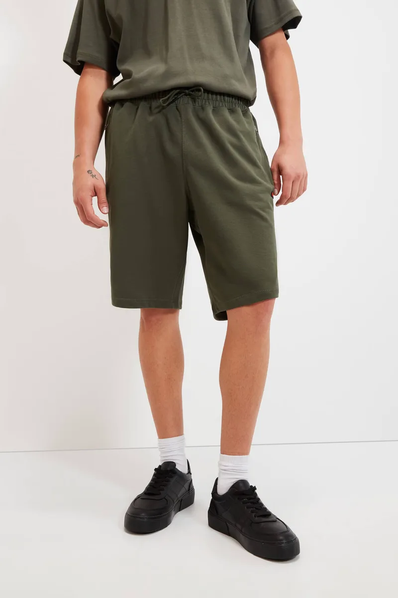 Ellesse Romoia Fleece Short Ανδρικό - Πράσινο - SHT18000