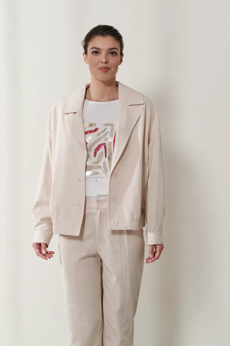 Enzzo Jacket Wyatt - Βανίλια