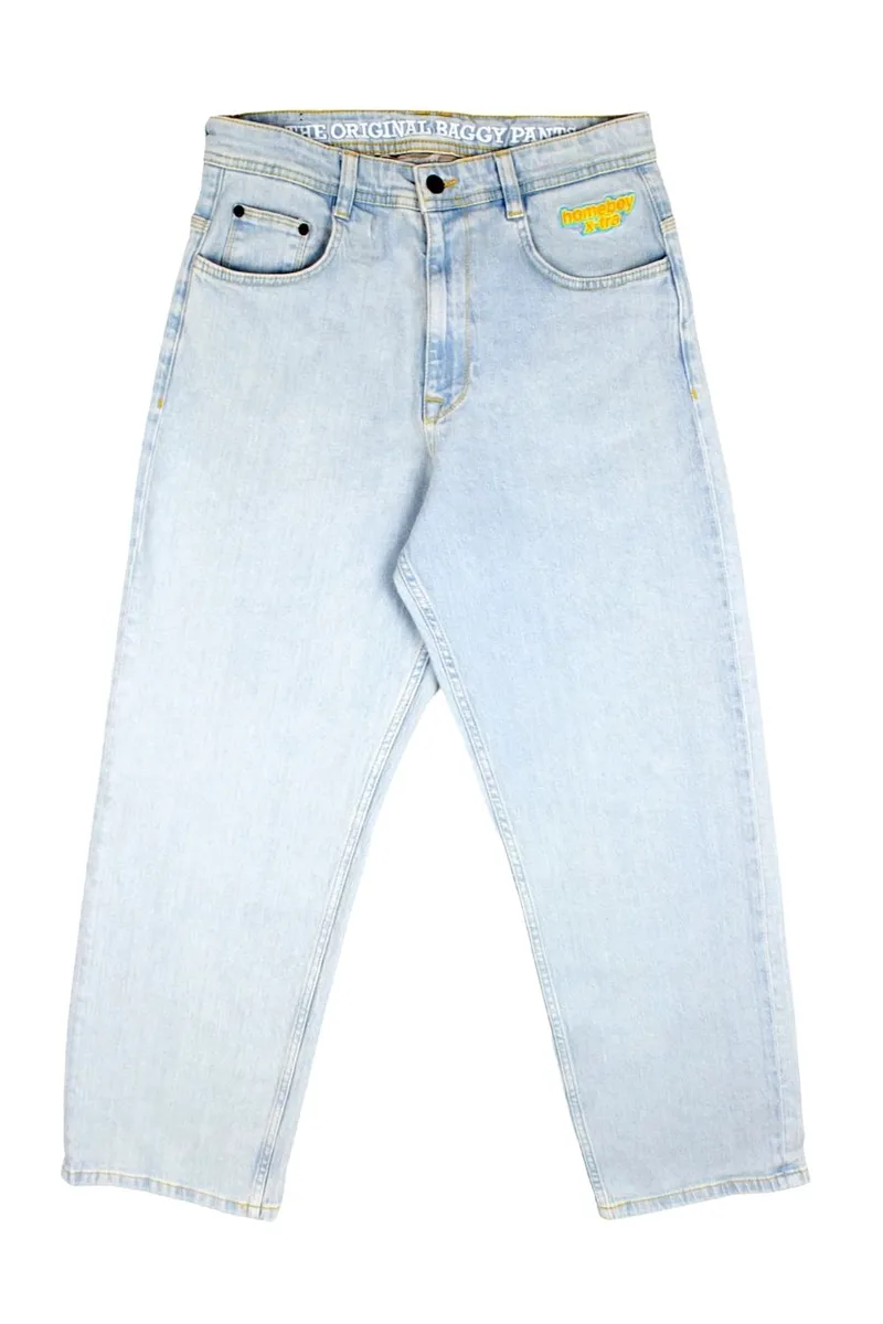 HOMEBOY X-TRA BAGGY Diamond – Unisex Jeans Denim-01PA0340-DENIM