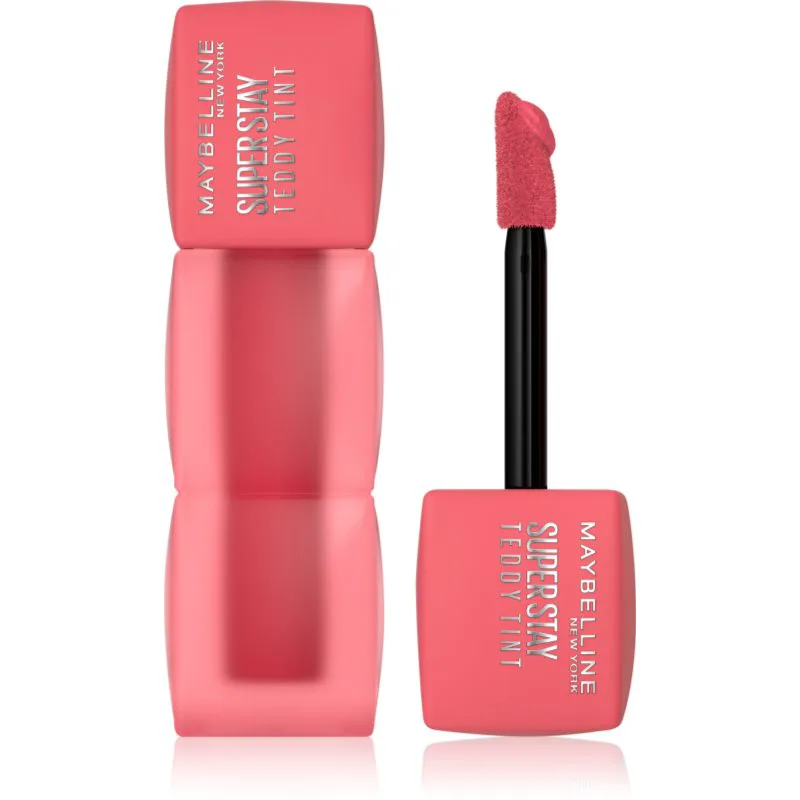 MAYBELLINE NEW YORK SuperStay Teddy Tint Ultra ματ κραγιόν διαρκείας απόχρωση 40 Petalcore 5 ml