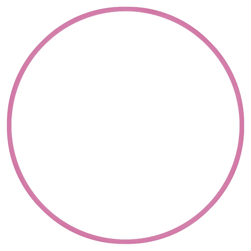 Χούλα-Χουπ Hq 70cm Φ19mm 280g Ροζ