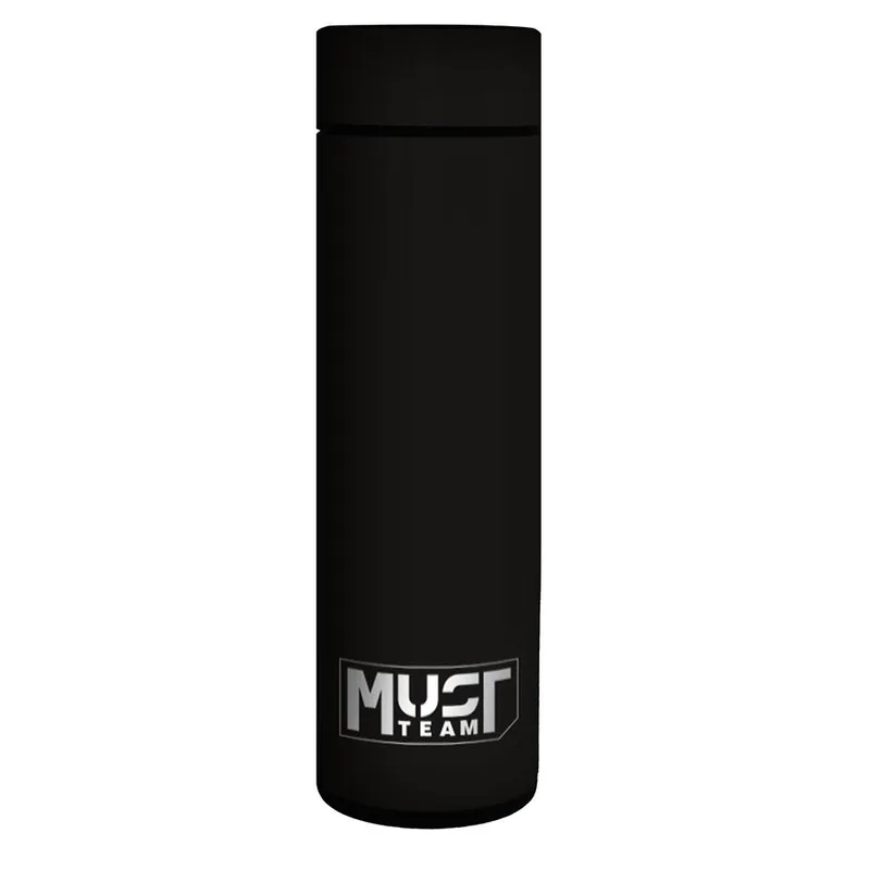 Θερμός 500ml Black με Ένδειξη Θερμοκρασίας Led