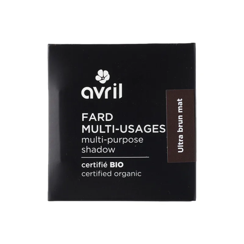 Σκιές ματιών & βάσεις Avril Certified Organic Eyeshadow - Ultra Brun Mat