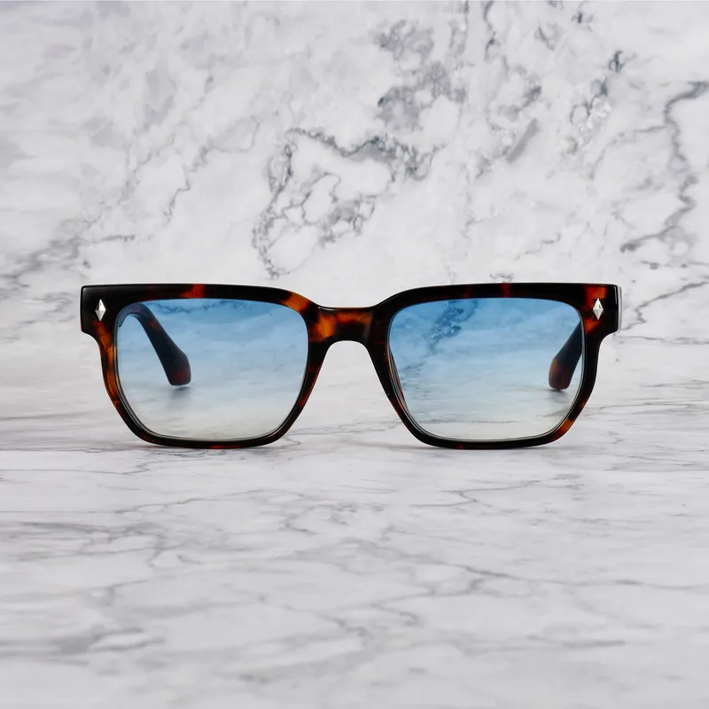 MAX 22EP4 - MAX - TORTOISE - GRADIENT BLUE Sunglasses | Tortoise | Gradient Blue Shades | Explicit Poets Sunglasses