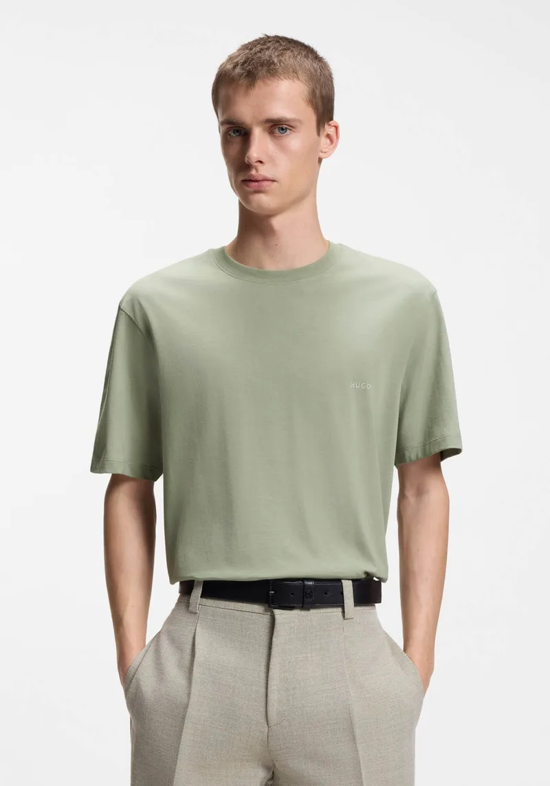 HUGO Κοντομάνικη T-shirt Derlyns - 50557618 337 Light Green