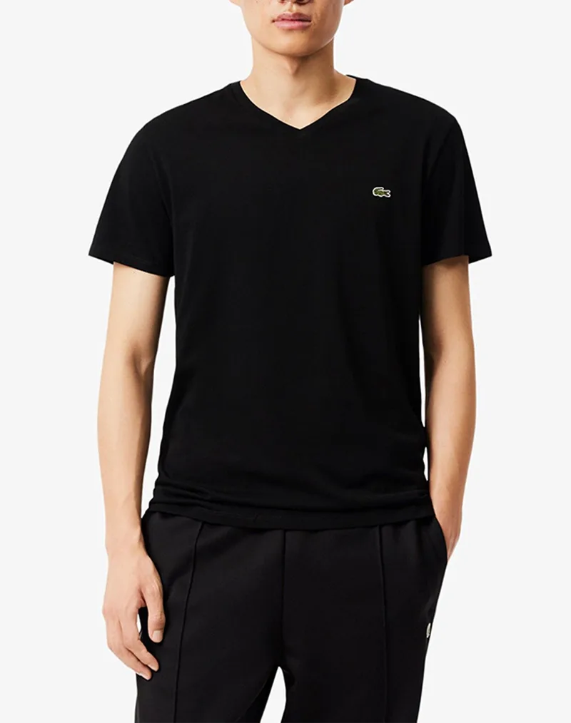 LACOSTE ΜΠΛΟΥΖΑ ΚΜ TEE-SHIRT 3TH6710-031 Black