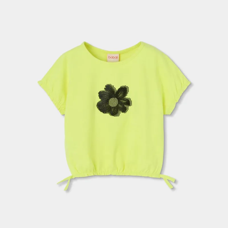 Μπλούζα μακό κορίτσι Boboli-423087-4619-Green