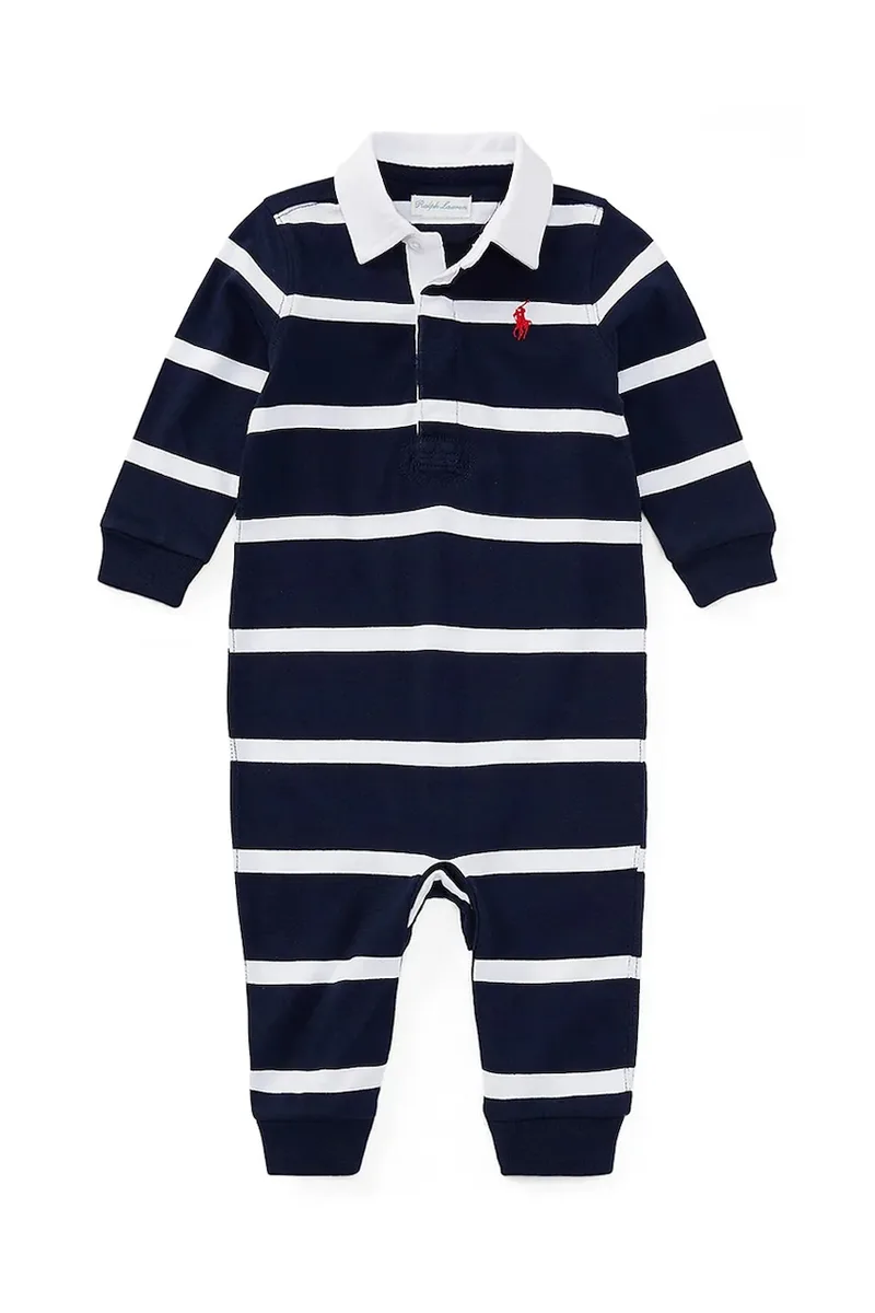 Βρεφική βαμβακερή ρόμπα Polo Ralph Lauren