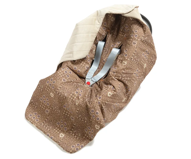 Κουβέρτα Car Seat Bandana Mocca