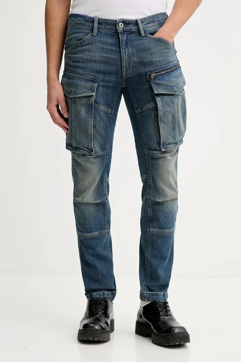 Τζιν παντελόνι G-Star Rovic zip 3d regular tapered denim
