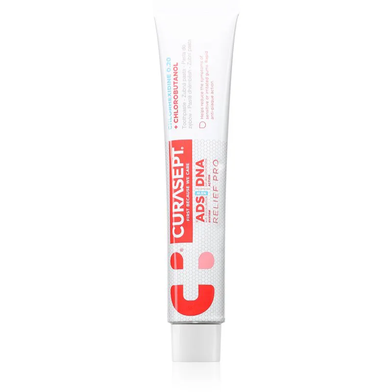Curasept ADS DNA Relief Pro τζελ οδοντόκρεμα για ευαίσθητα ούλα 75 ml