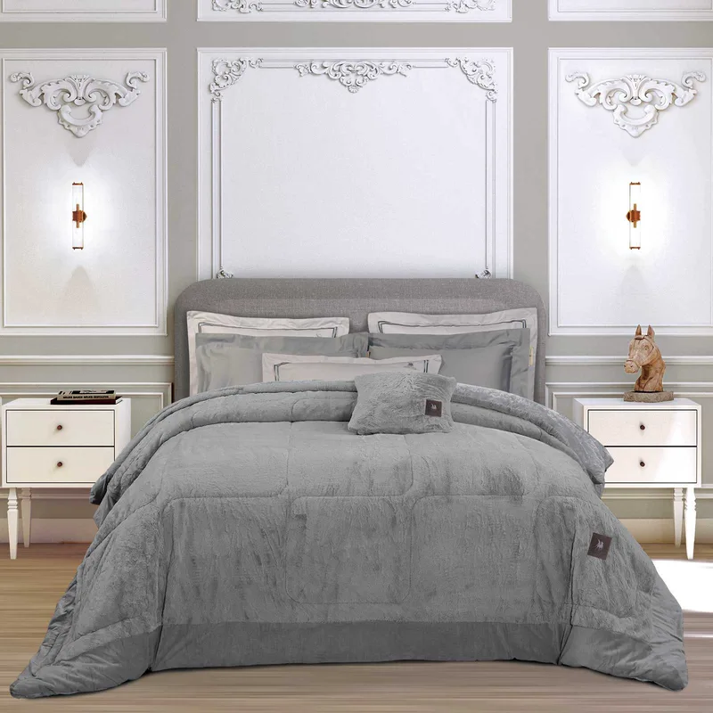 Κουβερτοπάπλωμα King Size Greenwich Polo Club 3964 Grey 240x250