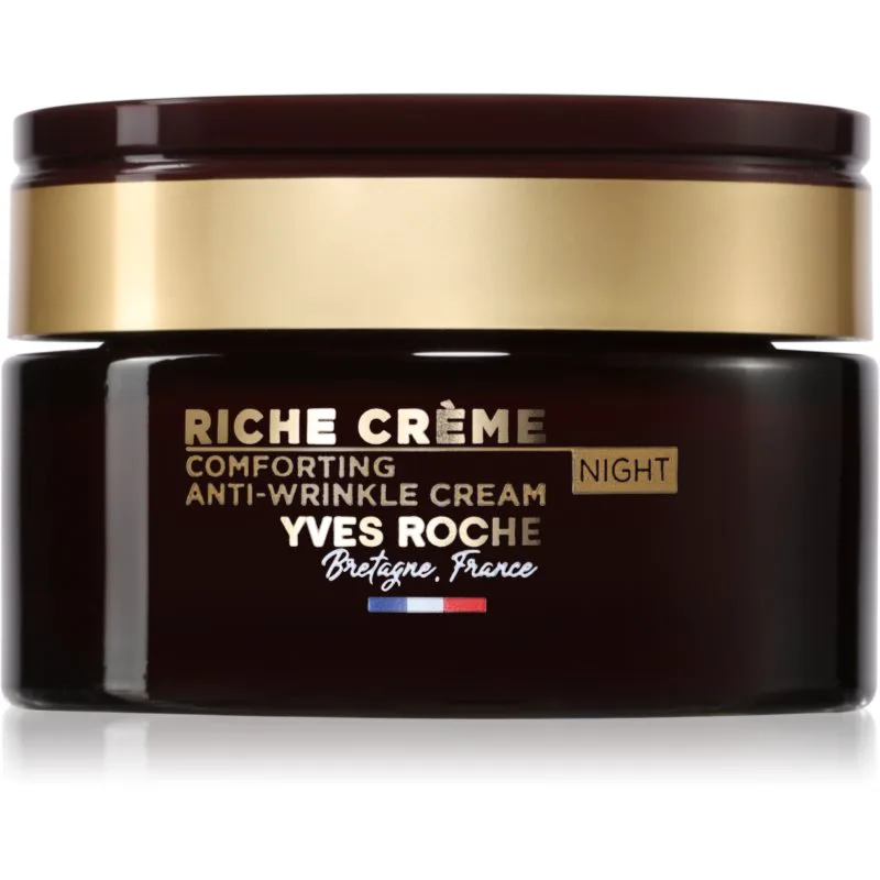 Yves Rocher Riche Créme φροντίδα νύχτας ενάντια στις ρυτίδες 50 ml
