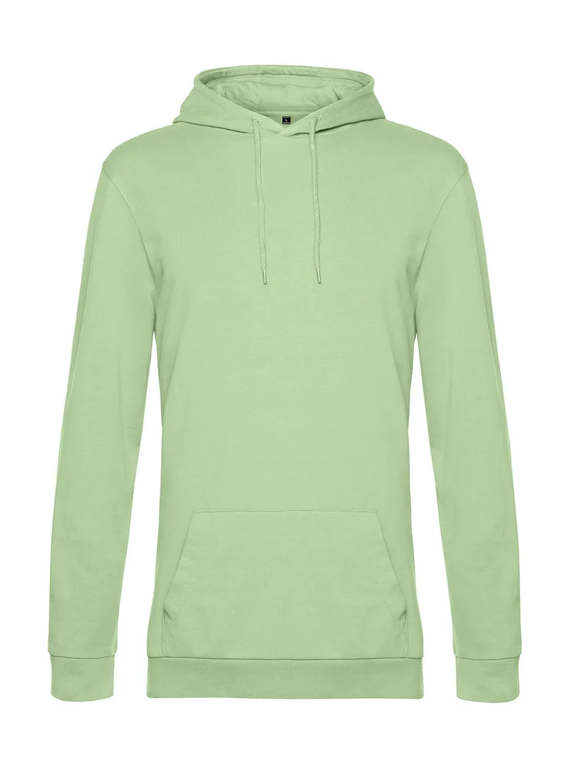 Φούτερ Hoodie WU03W B & C French Terry Light Jade