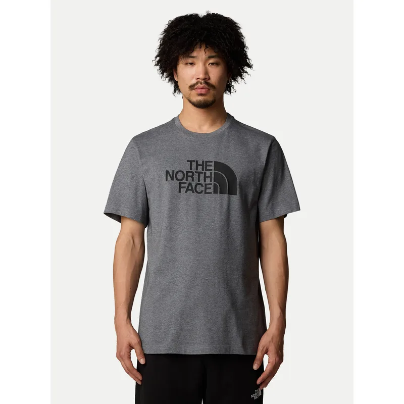 The North Face T-Shirt Easy NF0A8A6C Γκρι Regular Fit