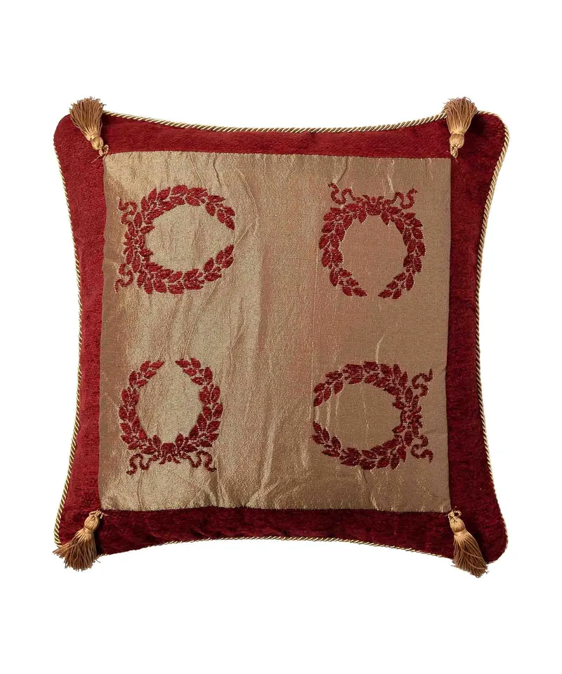 Μαξιλαροθήκη Διακόσμησης Silk Fashion 6416 Κόκκινο 45x45