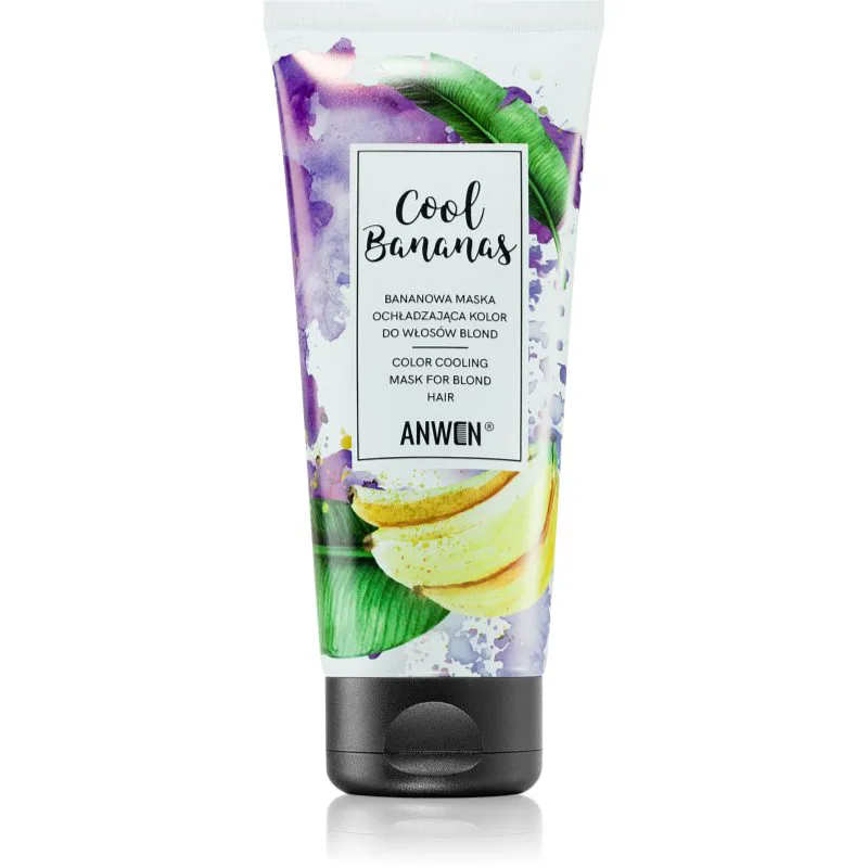 Anwen Cool Bananas Μάσκα με τεχνολογία bonding color για ξανθά μαλλιά 200 ml
