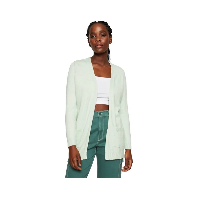 Πουλόβερ Only Lesly L/S Cardigan -Noos - Misty Green