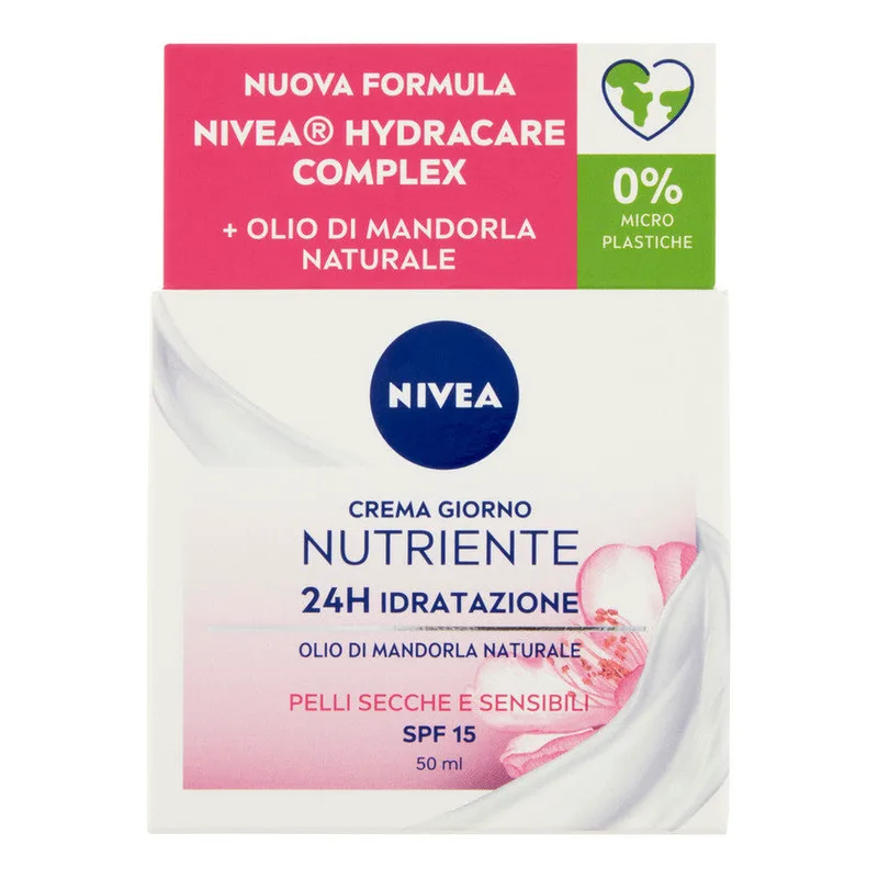 Nivea 24h Nourishing Day Cream Moisturizing Spf 15 50 ml