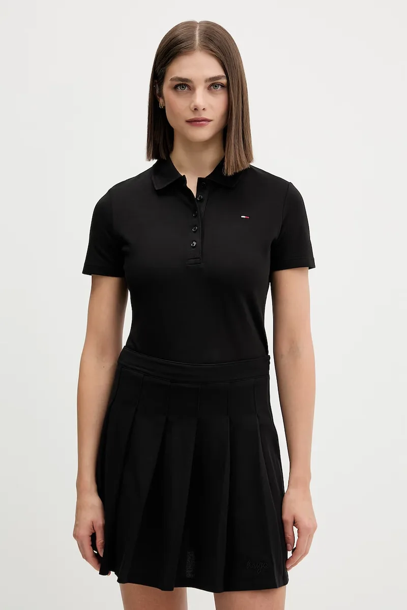 Tommy Jeans πόλο γυναικείο βαμβακερό
