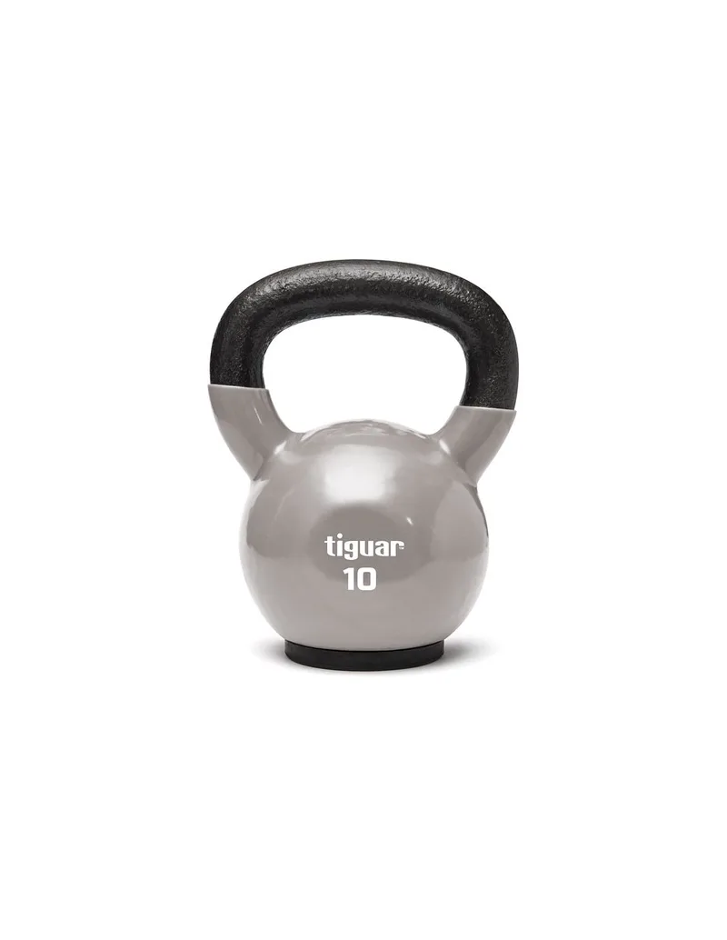 Tiguar Raw TI-KB0010RAW Kettlebell από Μαντέμι 10kg Μαύρο