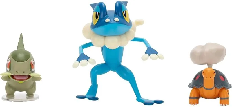 Pokemon Φιγούρες 3Τμχ w24-4 Σχέδια (JW095155-W24)