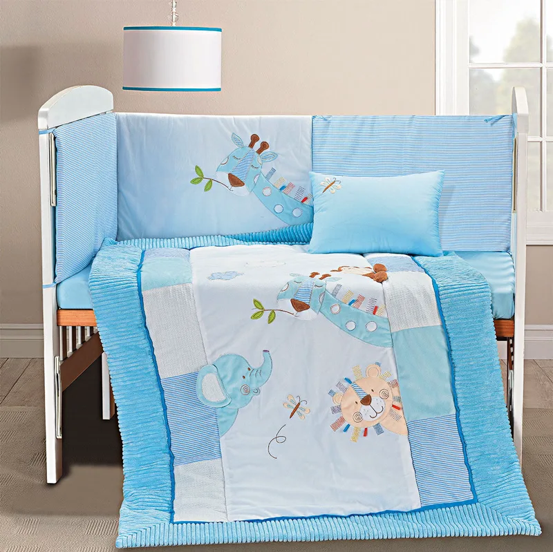 Beauty Home Σετ προίκας Great adventure Art 5105 Σετ 4τμχ Λευκό,Γαλάζιο