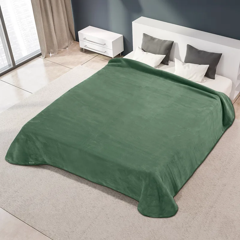 Κουβέρτα Ισπανίας Μονη 160X220 Belpla Ster Plain Πράσινο(20)