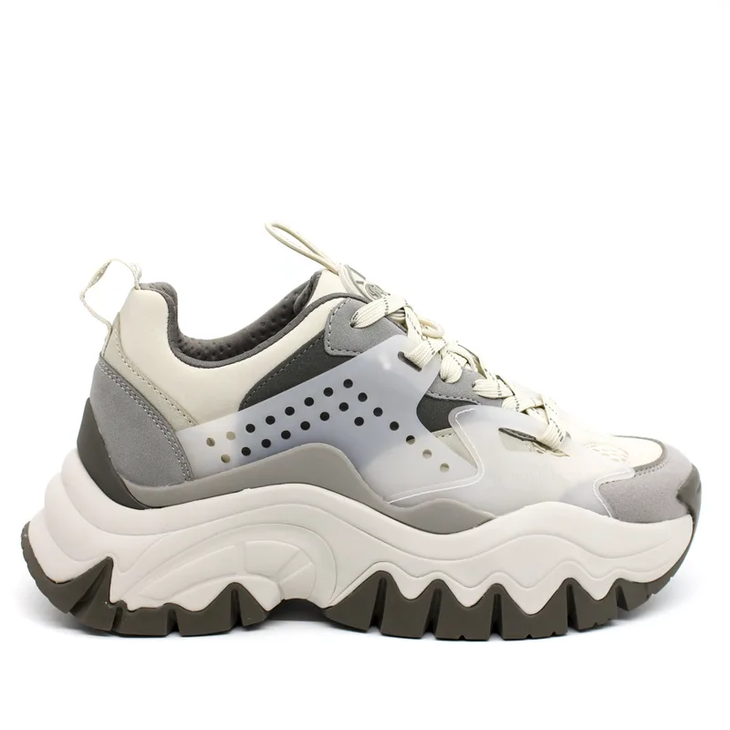 Γυναικεία Trail One Sneakers Γκρι Buffalo BUF1636193-GREY CREAM