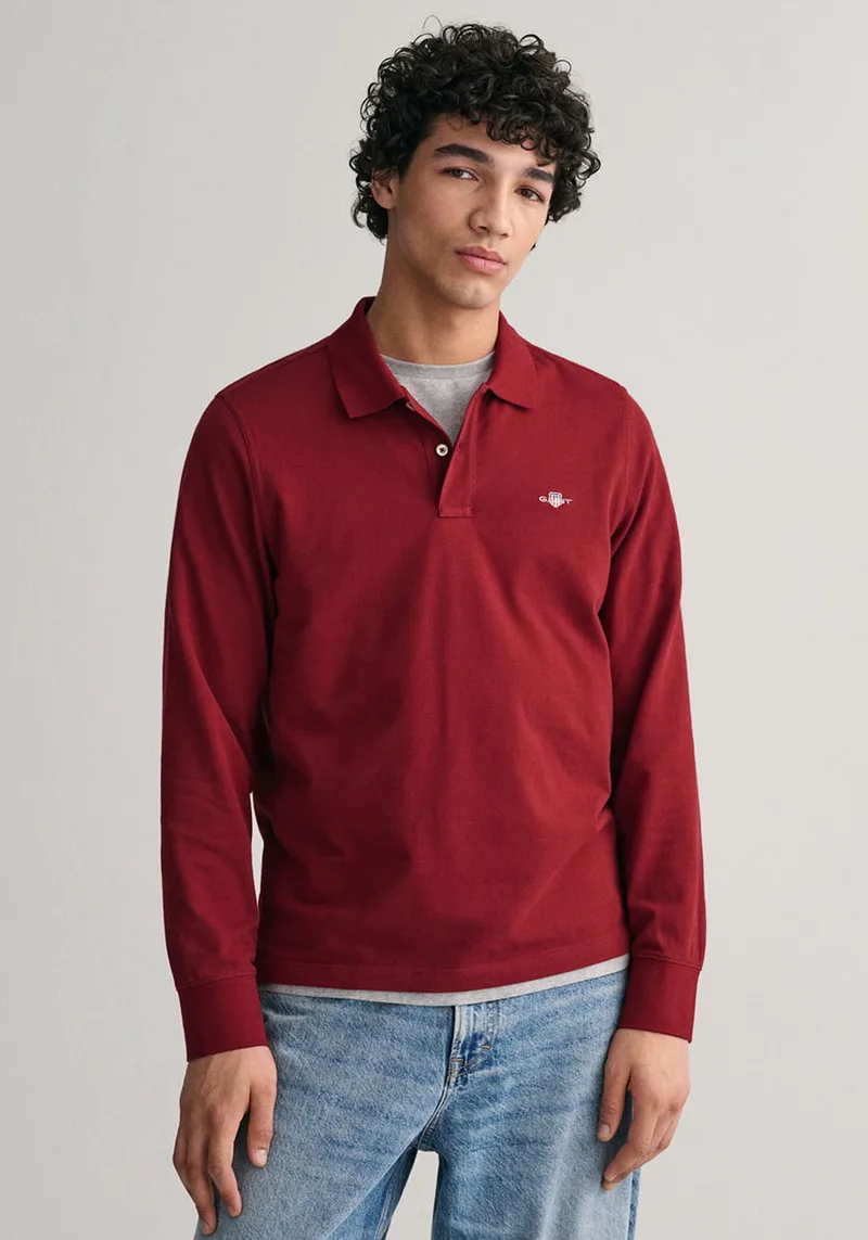 GANT Polo Μπλούζα της σειράς Shield - 2230-1 G0604 plumped red