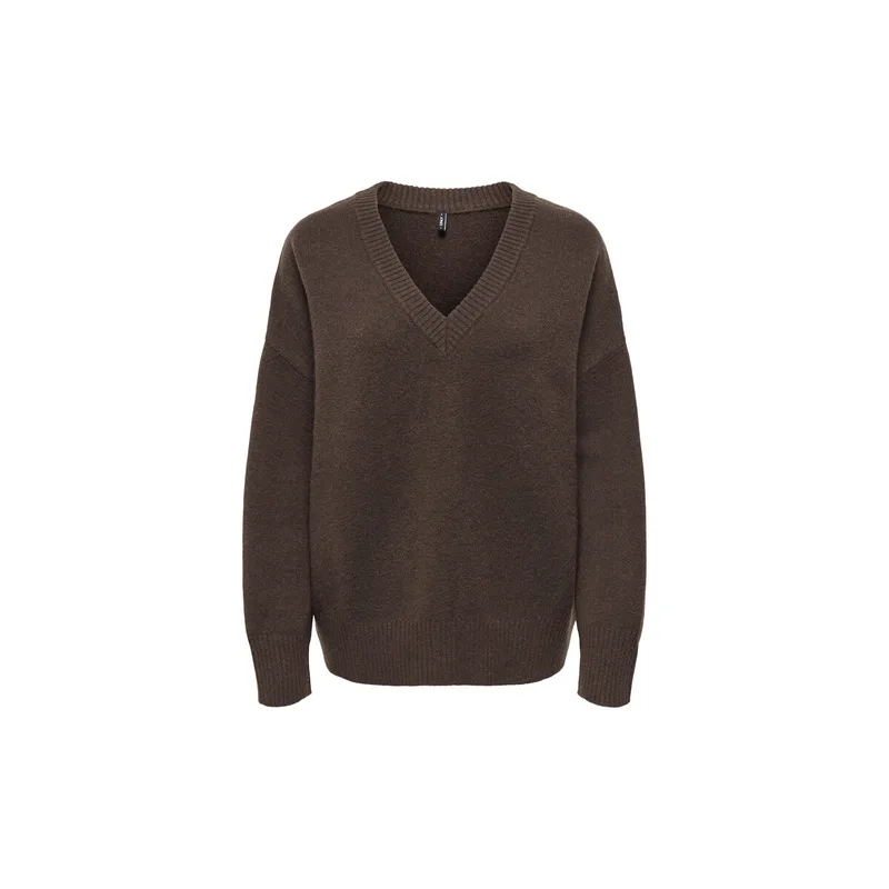 Πουλόβερ Only ONLMARI KNITTED V NECK LOOSE FIT PULLOVER WOMEN