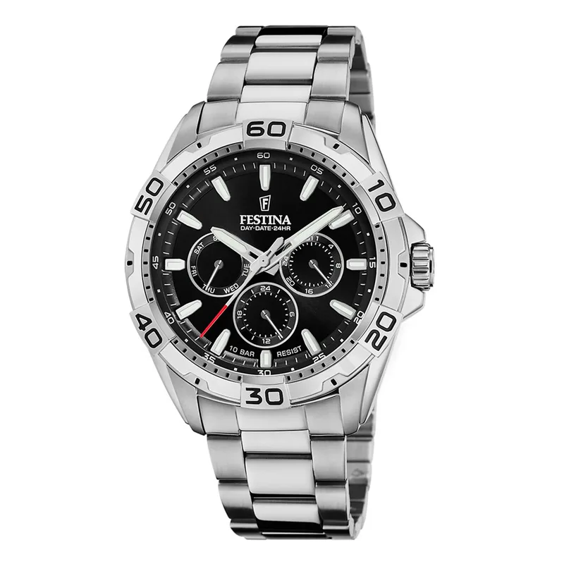 FESTINA Timeless Chronograph Stainless Steel Bracelet F20623/5