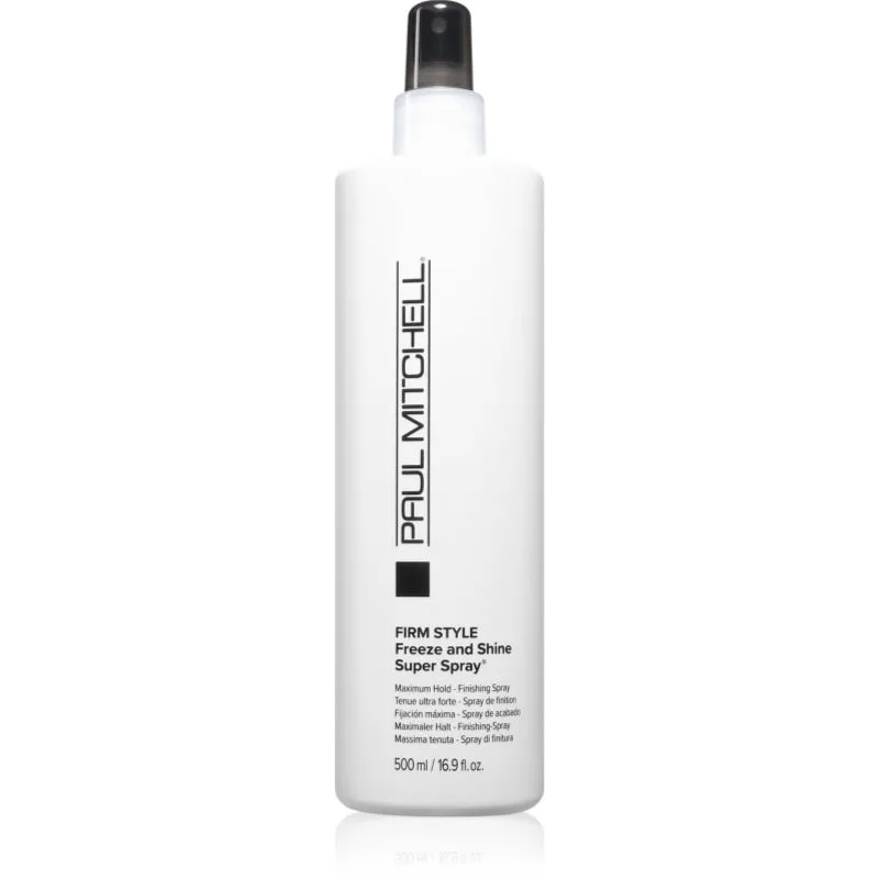 Paul Mitchell Firm Style Style Freeze and Shine Super Spray σταθεροποιητικό σπρέι με λάμψη 500 ml