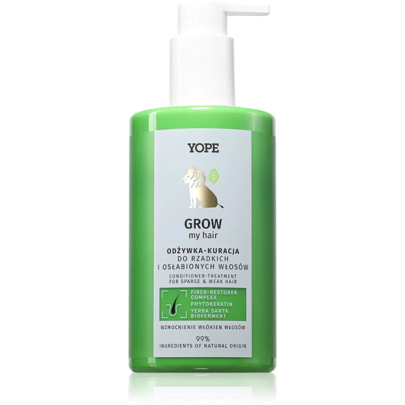 Yope Grow My Hair κοντίσιονερ για όγκο για λεπτά μαλλιά 300 ml
