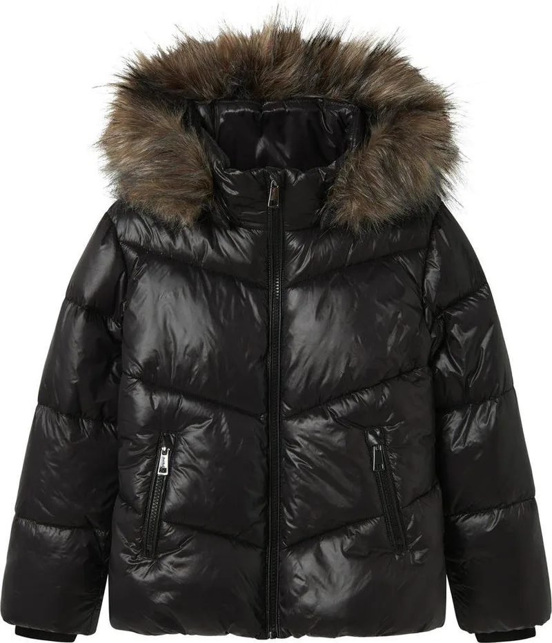 ΜΠΟΥΦΑΝ NAME IT NKFMARION PUFFER 13243684 ΜΑΥΡΟ (152CM)-(12 ΕΤΩΝ)