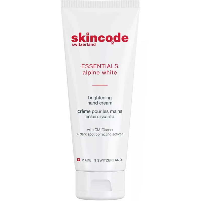 Skincode Essentials Brightening Hand Cream Λευκαντική, Ενυδατική & Αντιγηραντική Κρέμα Χεριών για την Πρόληψη & τη Βελτίωση των Κηλίδων 75ml