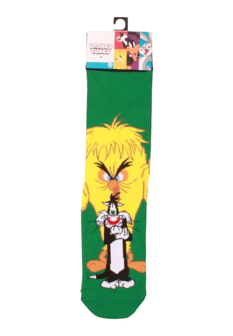 Κάλτσες ανδρικές Looney Tunes Classic Fun Cimpa LT21521-1-Πράσινο