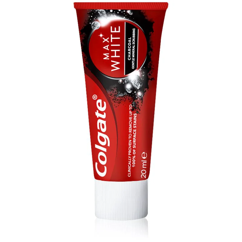 Colgate Max White Charcoal λευκαντική οδοντόκρεμα 20 ml