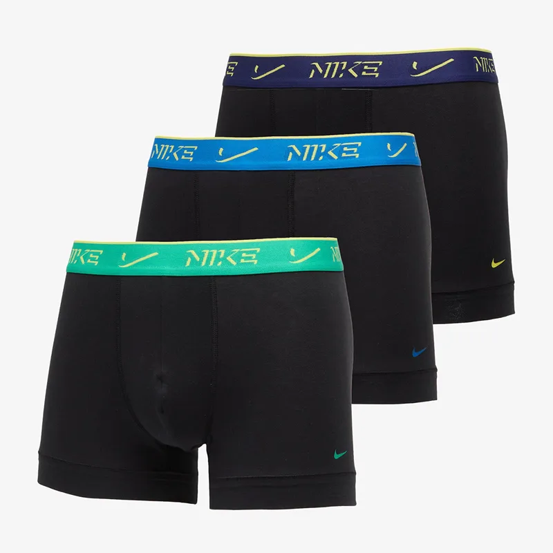 Μποξερ Nike Trunk 3-Pack Black XL