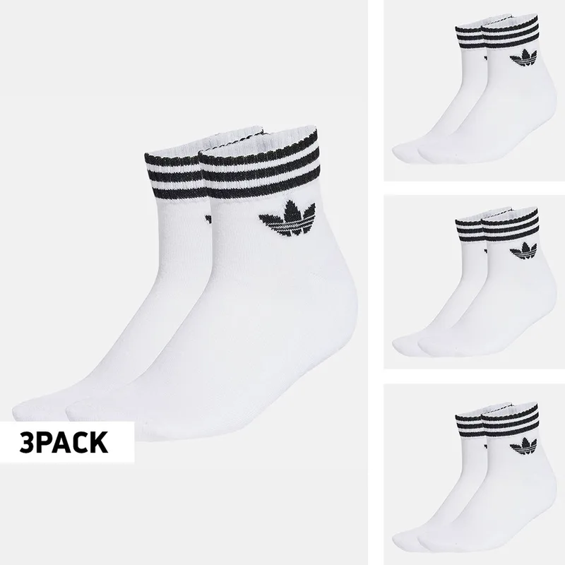 adidas Originals 3 Stripes Ankle 3-Pack Κάλτσες (9000236466_13454)