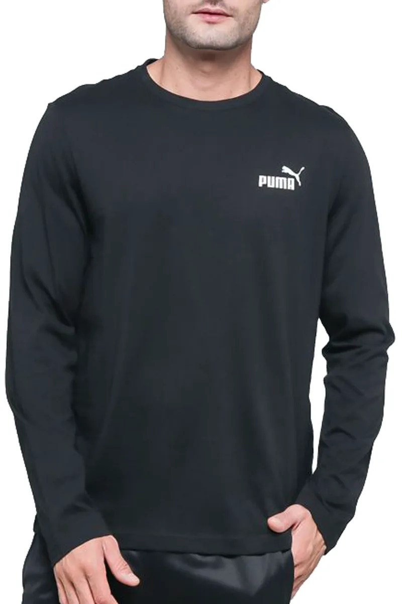 Μπλούζα Μακρυμάνικη Puma ESS Small Logo 586672-01 Ανδρικό