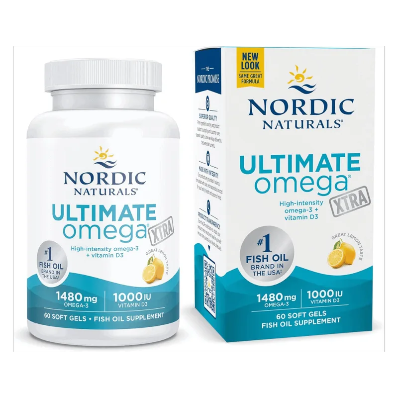 Nordic Naturals Ultimate Omega Xtra 1480 mg -60 SoftGels