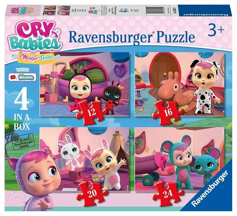 CRY BABIES RAVENSBURGER 4 ΣΕ 1 (12-16-20-24) 72ΤΜΧ