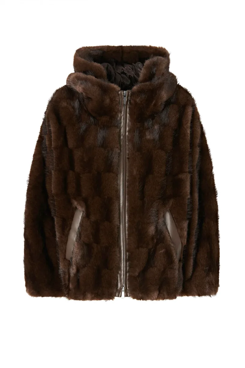 PINKO ΓΟΥΝΑ CADETIA CAPE ΚΑΦΕ