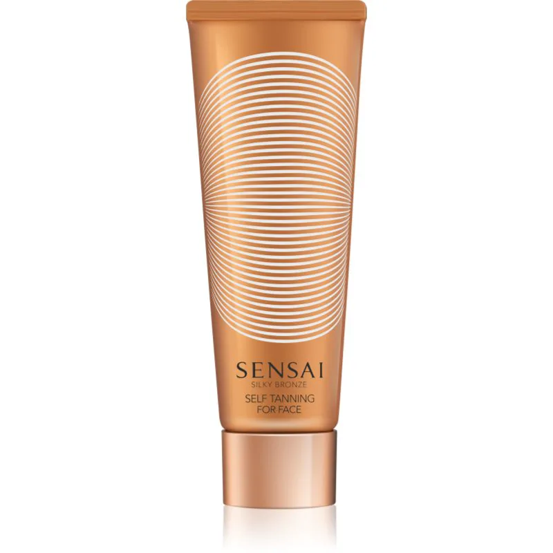 Sensai Silky Bronze Self Tanning For Face τζελ κρέμα αυτομαυρίσματος για το πρόσωπο 50 ml