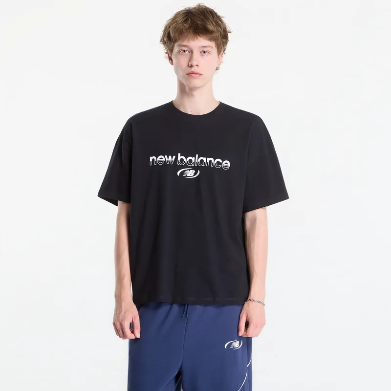 T-shirt New Balance Trackside T-Shirt Black M