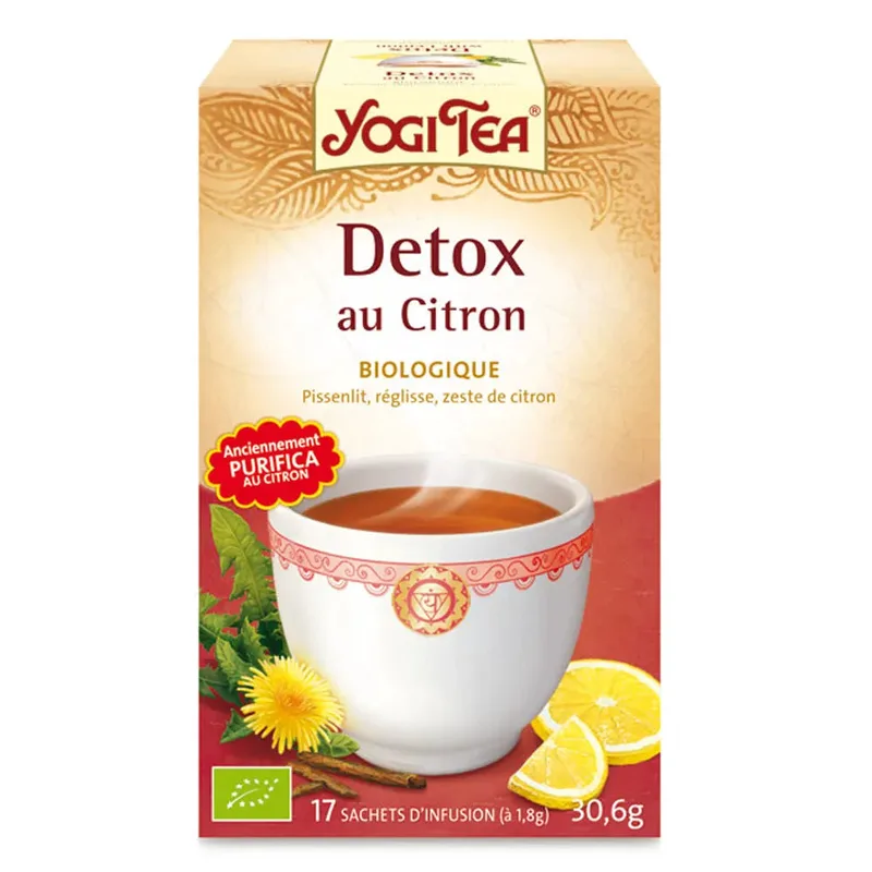 Yogi Tea Detox Lemon 17 Sachets