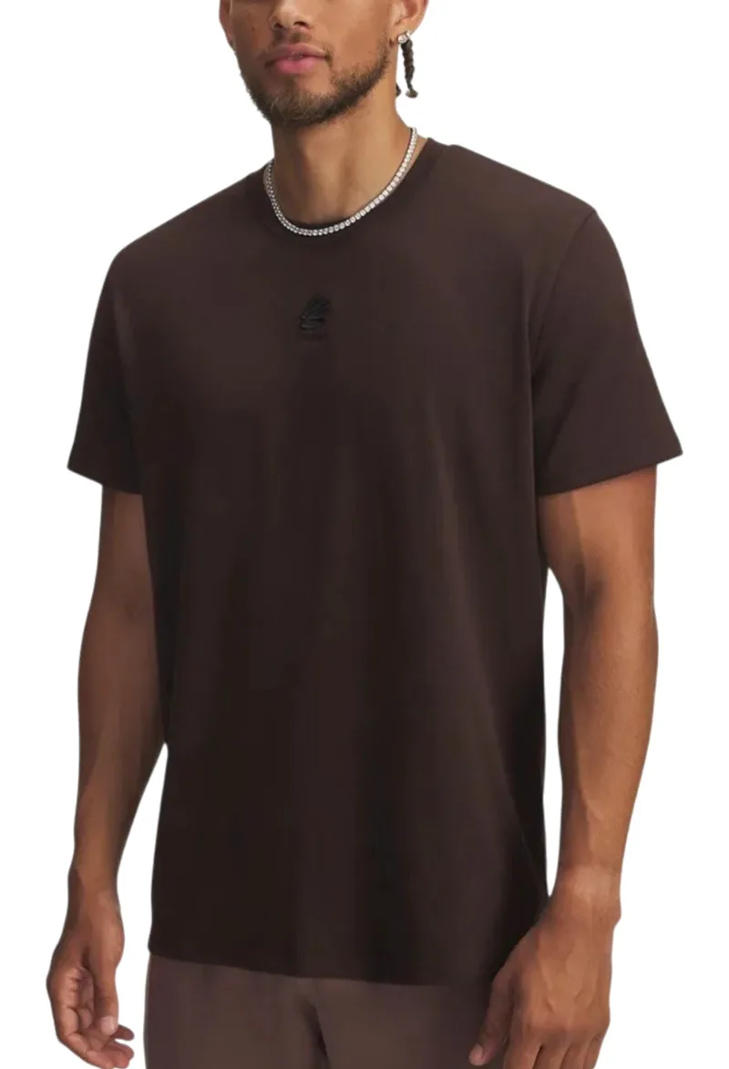 Μπλούζα Κοντομάνικη Under Armour Curry Heavyweight Logo 1387107-246 Ανδρικό