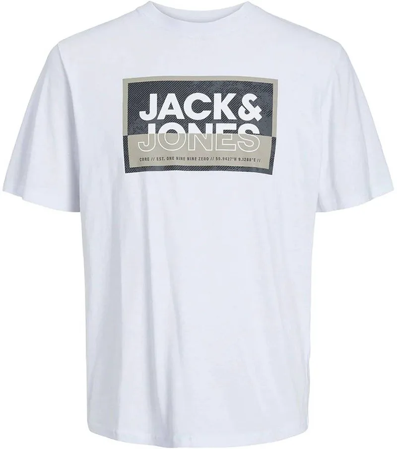 ΜΠΛΟΥΖΑ ΚΟΝΤΟΜΑΝΙΚΗ JACK - JONES 12254194 JCOLOGAN ΛΕΥΚΟ (152 CM)-(12 ΕΤΩΝ)